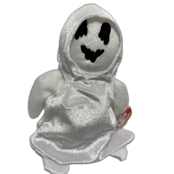 NWT TY Sheets the Halloween Ghost Original Beanie Baby 1999 Retired Vintage - Picture 1 of 6
